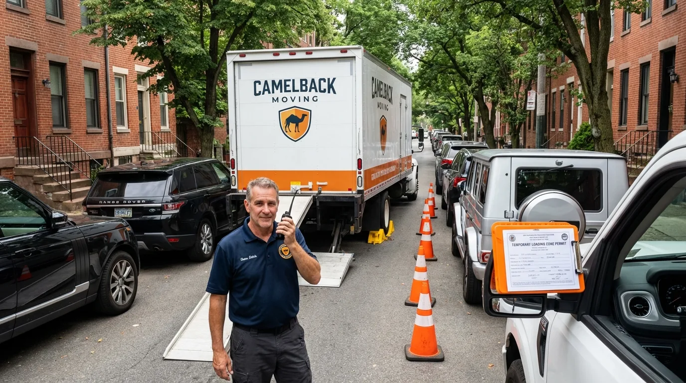 City street loading permit setup in Effingham, NH